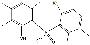 2,2'-Dihydroxy-3,4,5',6,6'-pentamethyl[sulfonylbisbenzene]