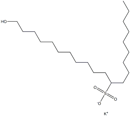 21-Hydroxyhenicosane-10-sulfonic acid potassium salt