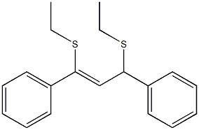 (Z)-1,3-Bis(ethylthio)-1,3-diphenyl-1-propene