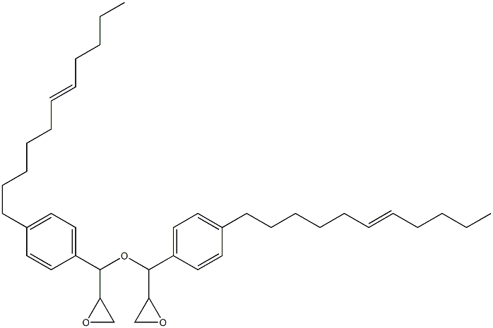 4-(6-Undecenyl)phenylglycidyl ether Struktur