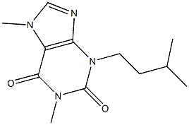 3-(3-Methylbutyl)-1,7-dimethylxanthine