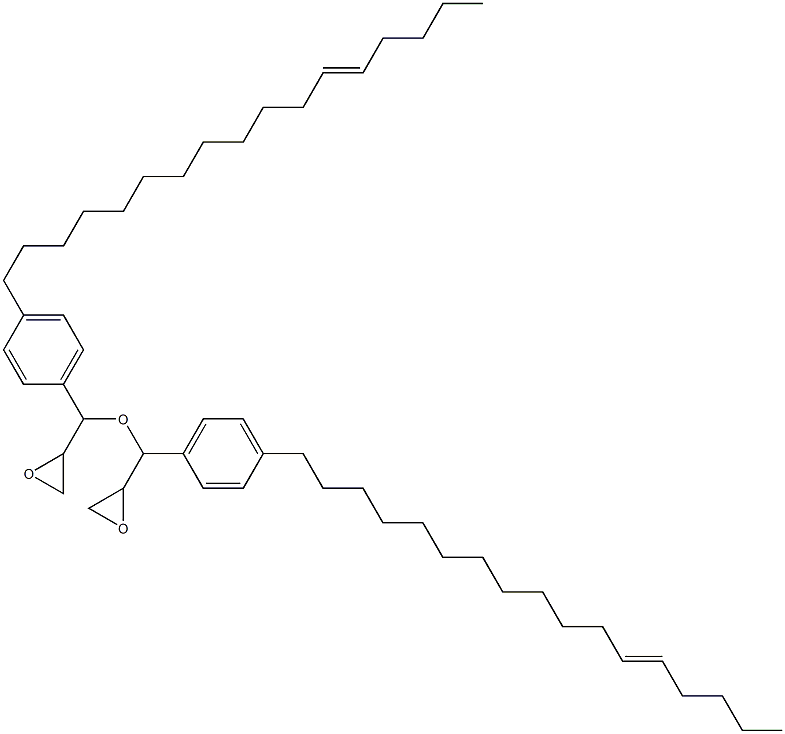 4-(12-Heptadecenyl)phenylglycidyl ether Structure