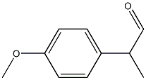 2-(4-Methoxyphenyl)propionaldehyde Structure
