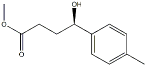 (R)-4-Hydroxy-4-(p-tolyl)butyric acid methyl ester Struktur