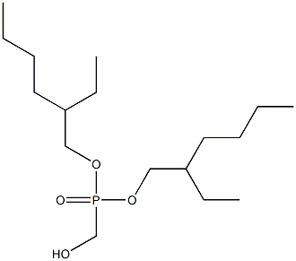 Hydroxymethylphosphonic acid bis(2-ethylhexyl) ester