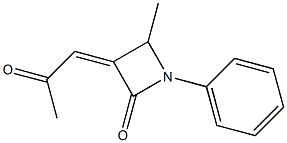 (Z)-3-(2-Oxopropylidene)-4-methyl-1-(phenyl)azetidine-2-one