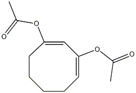1,3-Diacetoxycycloocta-1,3-diene Structure