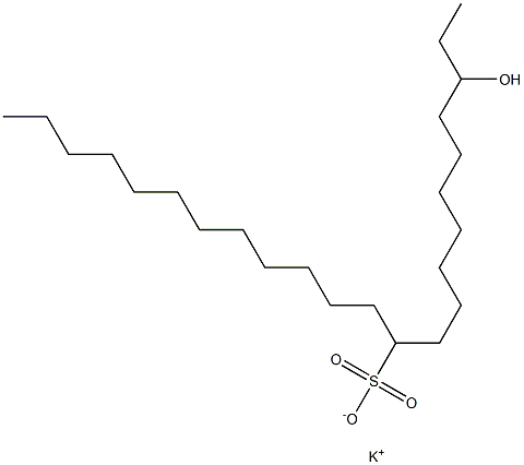 3-Hydroxytricosane-11-sulfonic acid potassium salt