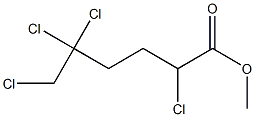 2,5,5,6-Tetrachlorocaproic acid methyl ester