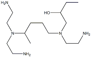 1-[N-(2-Aminoethyl)-N-[4-[bis(2-aminoethyl)amino]pentyl]amino]-2-butanol Structure
