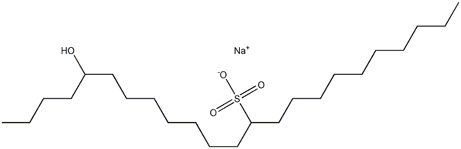 19-Hydroxytricosane-11-sulfonic acid sodium salt|