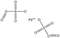 Lead(II) oxysulfate Struktur