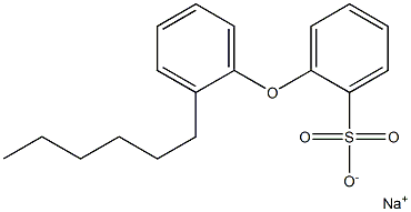 2-(2-Hexylphenoxy)benzenesulfonic acid sodium salt