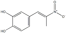 4-[(E)-2-Nitro-1-propenyl]pyrocatechol Structure