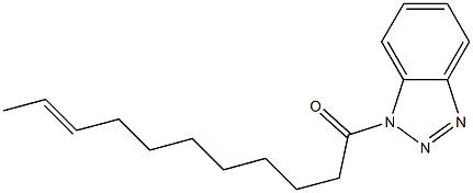 1-(9-Undecenoyl)-1H-benzotriazole Structure