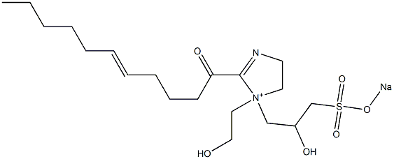 1-(2-Hydroxyethyl)-1-[2-hydroxy-3-(sodiooxysulfonyl)propyl]-2-(5-undecenoyl)-2-imidazoline-1-ium
