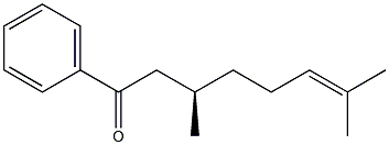 (R)-3,7-Dimethyl-1-phenyl-6-octen-1-one
