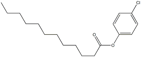 Lauric acid 4-chlorophenyl ester|