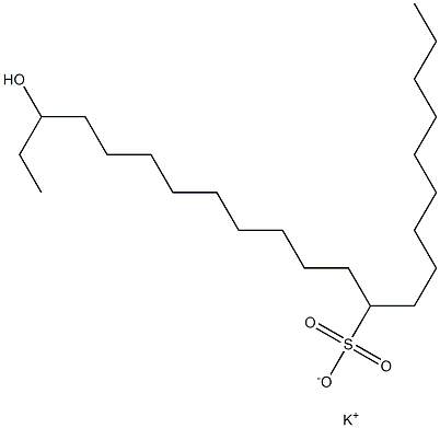  20-Hydroxydocosane-10-sulfonic acid potassium salt