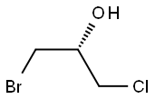(R)-1-Chloro-3-bromo-2-propanol Struktur