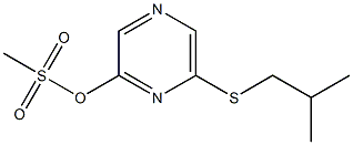 Methanesulfonic acid 6-(2-methylpropylthio)-2-pyrazinyl ester