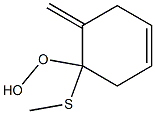 (Tetrahydro-3-methylene-2-methylthiophen)-2-yl hydroperoxide