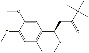 (1R)-6,7-Dimethoxy-1,2,3,4-tetrahydro-1-(tert-butylcarbonylmethyl)isoquinoline