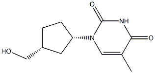 4'-O-Carba-3'-deoxythymidine