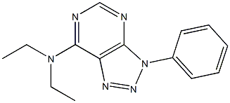 3-Phenyl-7-diethylamino-3H-1,2,3-triazolo[4,5-d]pyrimidine