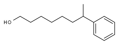 7-フェニル-1-オクタノール 化学構造式
