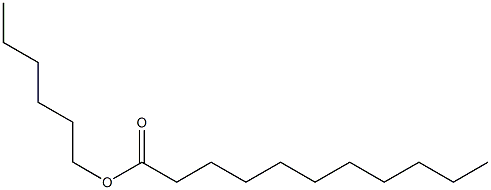 Undecanoic acid hexyl ester Struktur