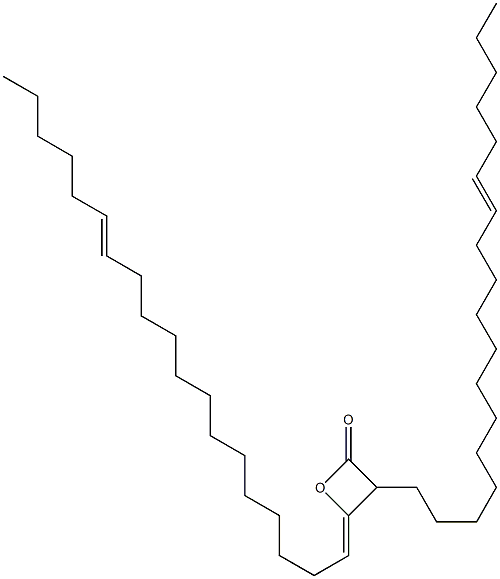 3-(12-Octadecenyl)-4-(13-nonadecen-1-ylidene)oxetan-2-one