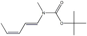 N-Methyl-N-[(1E,3Z)-1,3-pentadienyl]carbamic acid tert-butyl ester