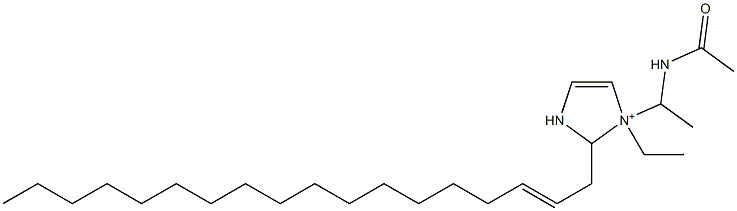 1-[1-(Acetylamino)ethyl]-1-ethyl-2-(2-octadecenyl)-4-imidazoline-1-ium