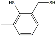 2-(Mercaptomethyl)-6-methylbenzene-1-thiol Struktur
