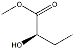 (R)-2-ヒドロキシブタン酸メチル 化学構造式