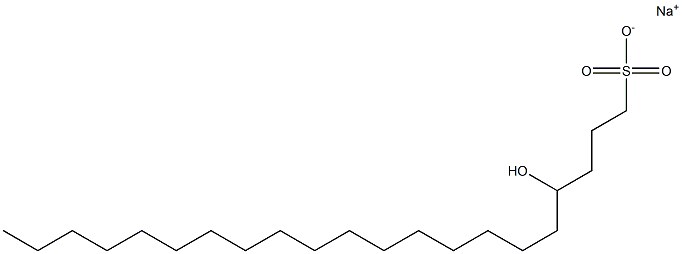 4-Hydroxyhenicosane-1-sulfonic acid sodium salt
