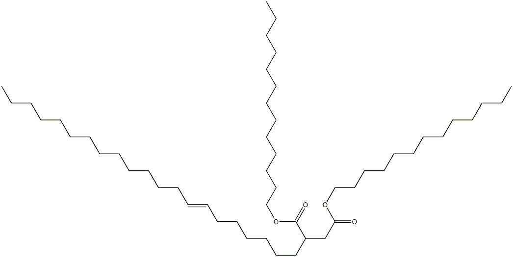 2-(7-Henicosenyl)succinic acid ditridecyl ester Structure