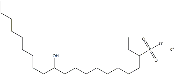 12-Hydroxyhenicosane-3-sulfonic acid potassium salt
