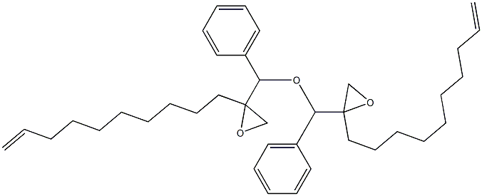 2-(9-Decenyl)phenylglycidyl ether Struktur