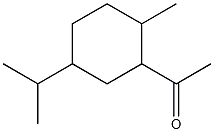 2-Acetyl-p-menthane Struktur