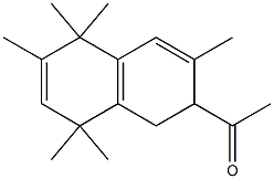 7-Acetyl-1,4,7,8-tetrahydro-1,1,3,4,4,6-hexamethylnaphthalene Struktur