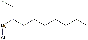 (1-エチルオクチル)マグネシウムクロリド 化学構造式