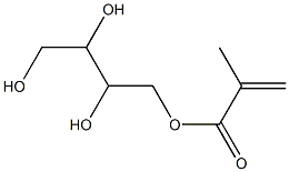 Methacrylic acid 2,3,4-trihydroxybutyl ester Struktur