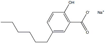3-Hexyl-6-hydroxybenzoic acid sodium salt