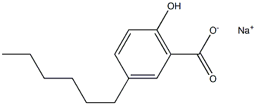  3-Hexyl-6-hydroxybenzoic acid sodium salt