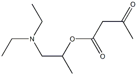 Acetoacetic acid 2-(diethylamino)-1-methylethyl ester