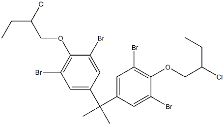 1,1'-[Isopropylidenebis(2,6-dibromo-4,1-phenyleneoxy)]bis(2-chlorobutane)