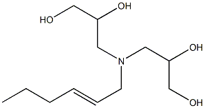 3,3'-(2-Hexenylimino)bis(propane-1,2-diol)