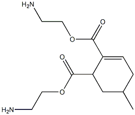 5-Methyl-2-cyclohexene-1,2-dicarboxylic acid bis(2-aminoethyl) ester Structure